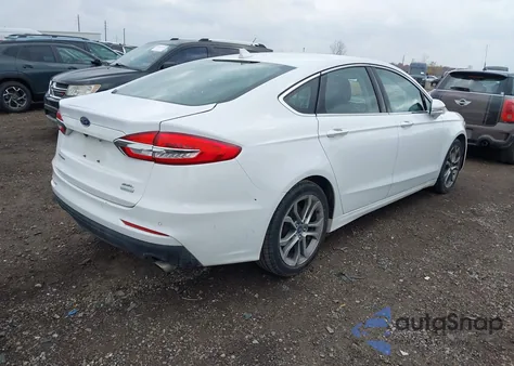 2019 Ford Fusion Sel из США, поврежденный, VIN 3FA6P0CD3KR150729